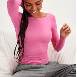 NWT Free People Caught Your Eye Long Sleeve (XS/S) in Pink Wink